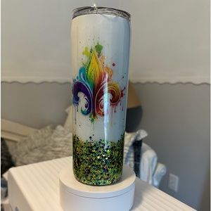 20 oz Maddi Gras Tumbler
